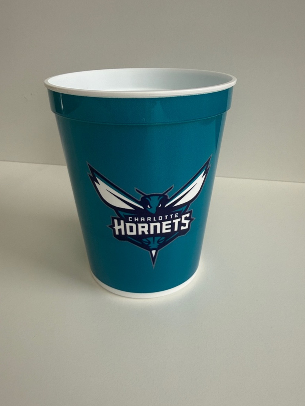 NBA Charlotte Hornets Teal and White Logo Cup
